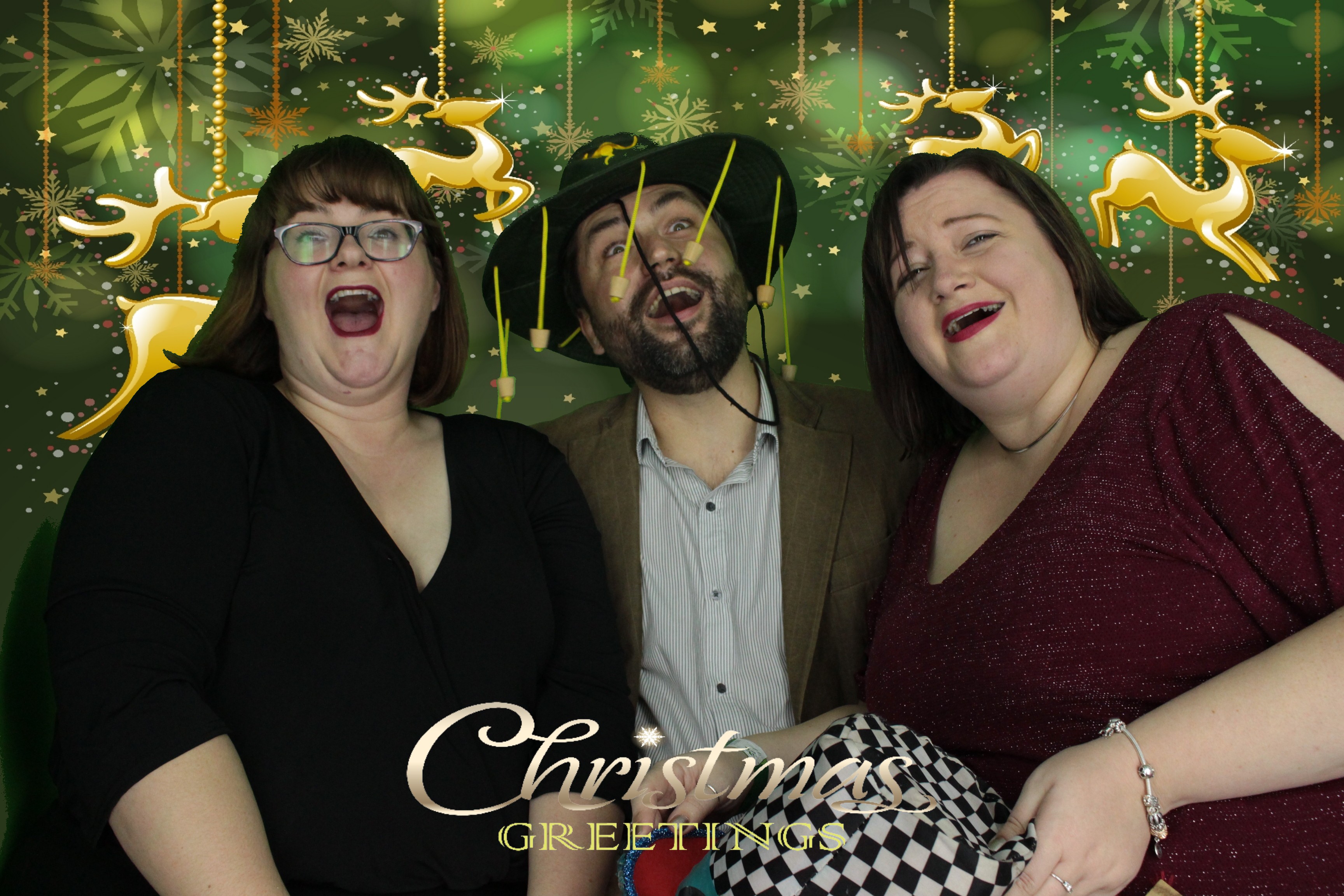 One Line Christmas Party | View more photos from the event at gallery.myphotoboothexperience.co.uk/u/MyPhotoBoothExperienceLtd/One-Line-Christmas-Party